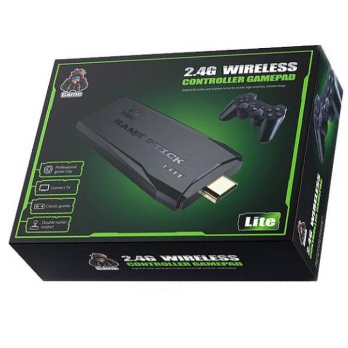 کنسول بازی مدل 4K Game Stick رنگ مشکی