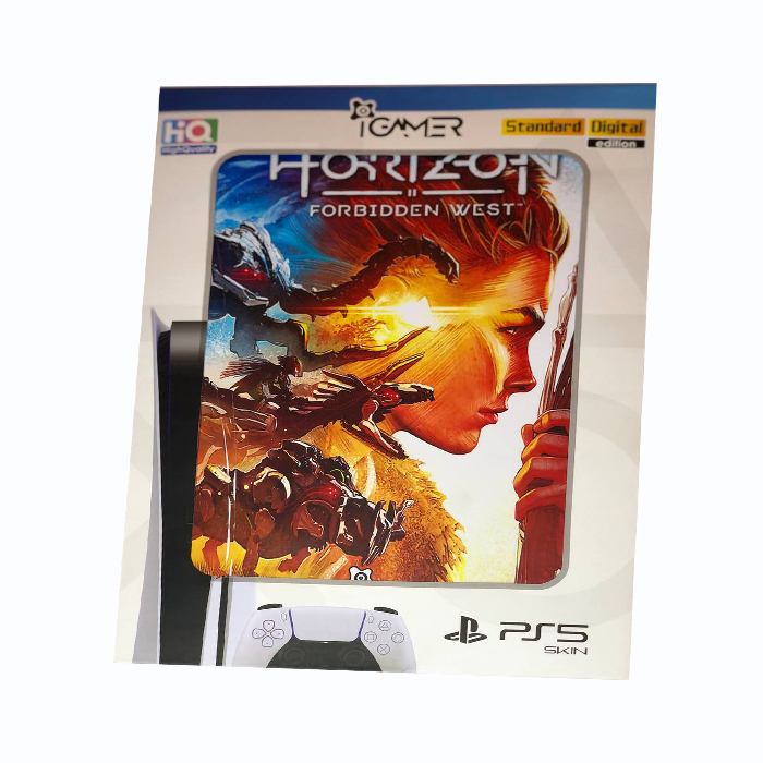 خرید اسکین برچسب برای PS5 طرح Horizan
