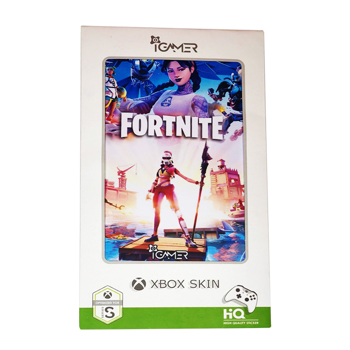 اسکین برچسب Xbox Series S طرح Fortnight (ارسال رایگان)
