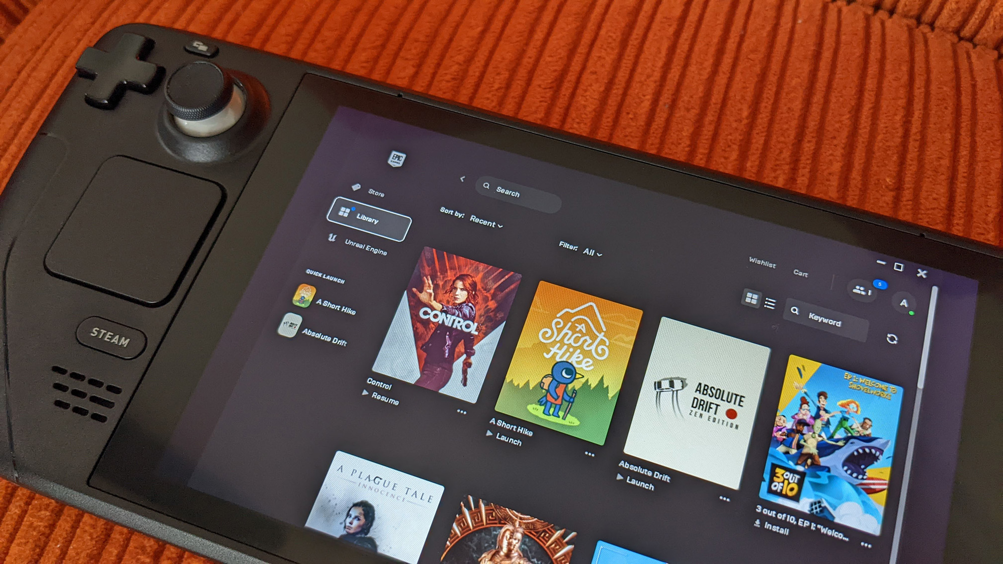 آموزش نصب بازی بر روی Steam Deck