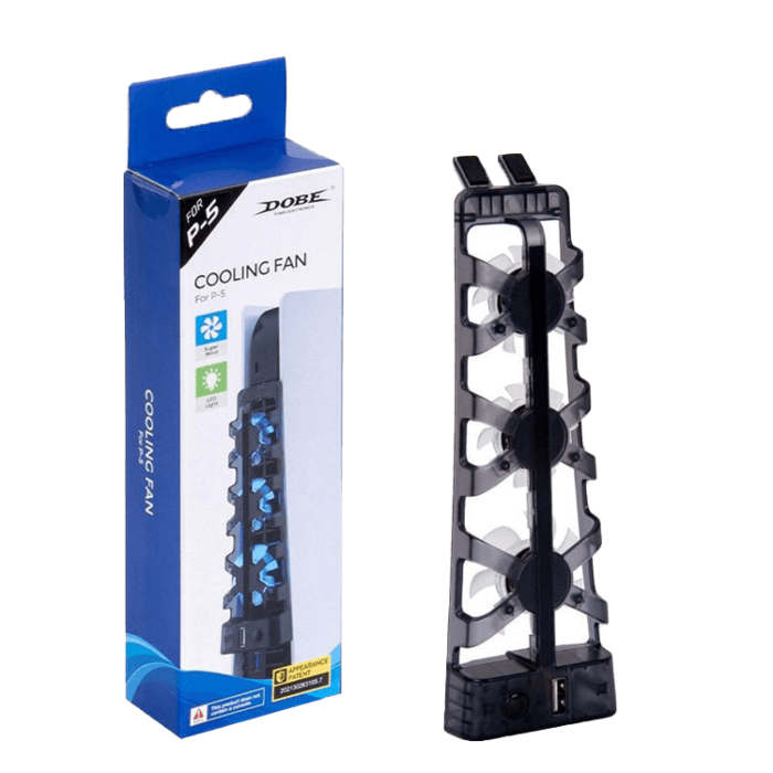 فن خنک‌ کننده برای پلی‌ استیشن 5 فت مدل Dobe (ارسال رایگان)