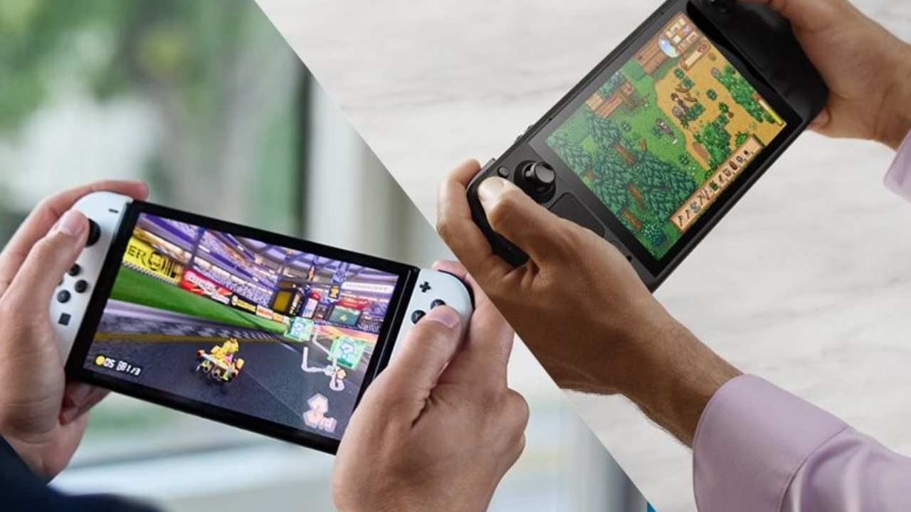 مقایسه استیم دک اولد با نینتندو سوییچ اولد