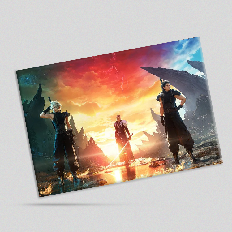 تابلو شاسی طرح Final Fantasy 7 Rebirth (ارسال رایگان)