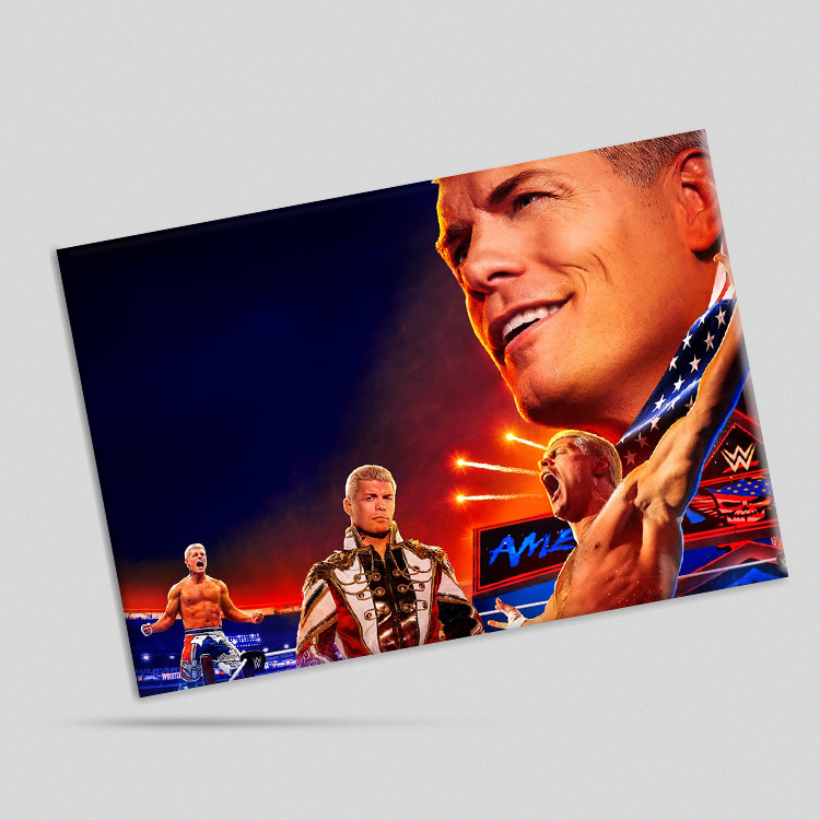 تابلو شاسی طرح بازی WWE 2K24 (ارسال رایگان)