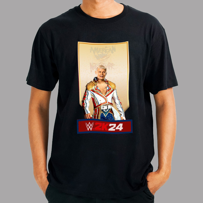 تیشرت طرح WWE 2K24 (ارسال رایگان)