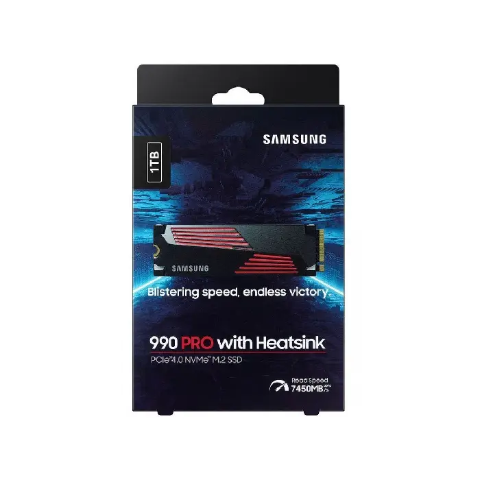 حافظه SSD دارای هیت سینک مدل Samsung برای پلی استیشن 5 | 1TB (ارسال رایگان)