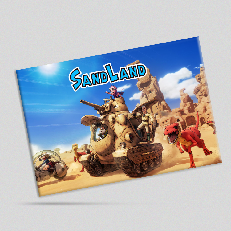 تابلو شاسی طرح بازی Sand Land (ارسال رایگان)