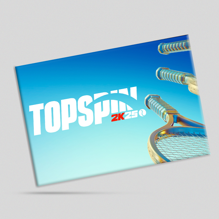 تابلو شاسی طرح بازی TopSpin 2K25 (ارسال رایگان)
