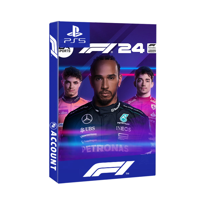 اکانت قانونی F1 24 برای PS5