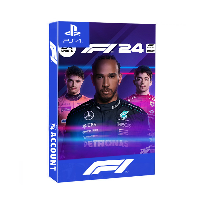اکانت قانونی F1 24 برای PS4