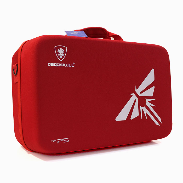 کیف دستی Deadskull پلی استیشن 5 اسلیم قرمز (ارسال رایگان)