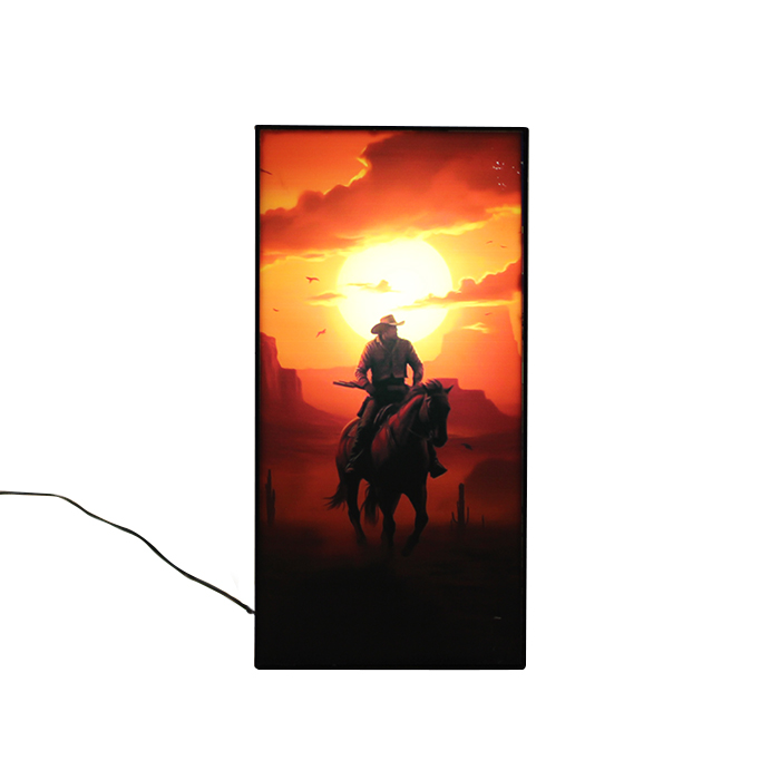 تابلو نوری طرح Red Dead (ارسال رایگان)