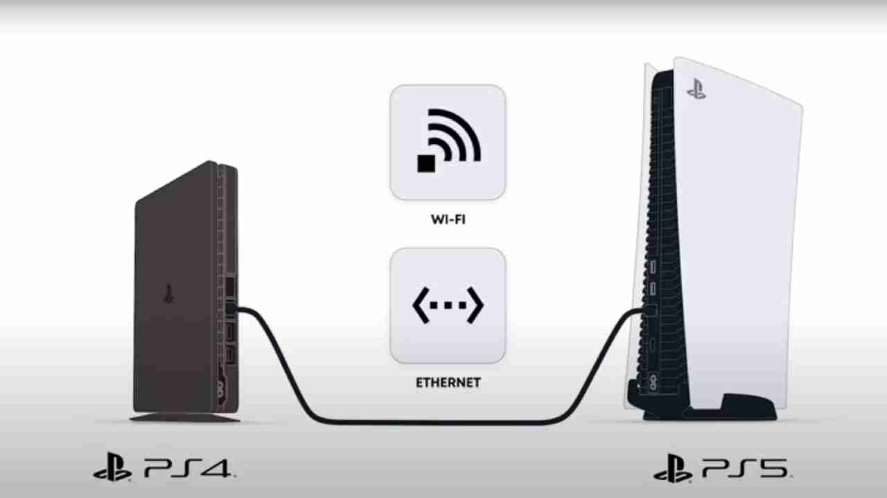 آموزش انتقال بازی از PS4 به PS5