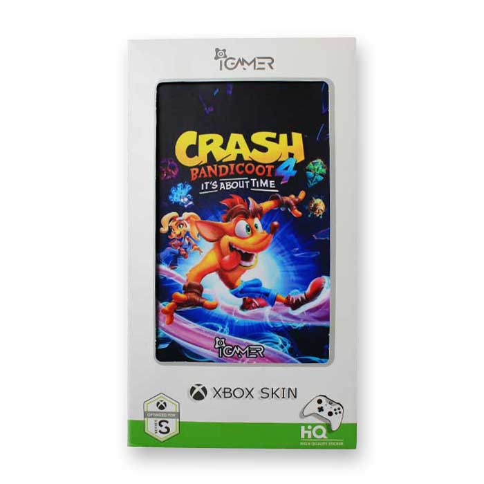 اسکین برچسب Xbox Series S طرح Crash (ارسال رایگان)