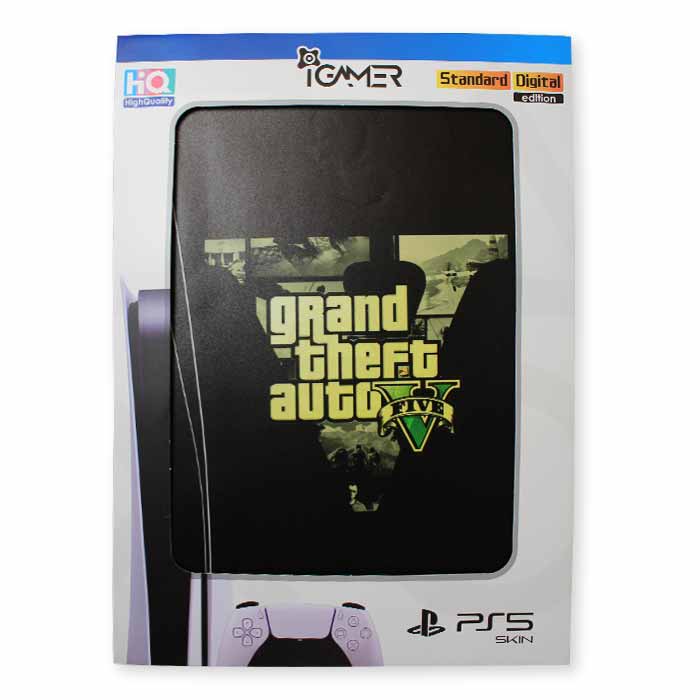 اسکین برچسب پلی استیشن 5 طرح GTA (ارسال رایگان)