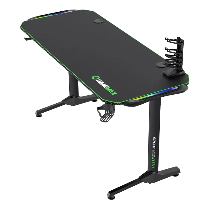 میز گیمینگ Gamemax مدل D140 Carbon RGB