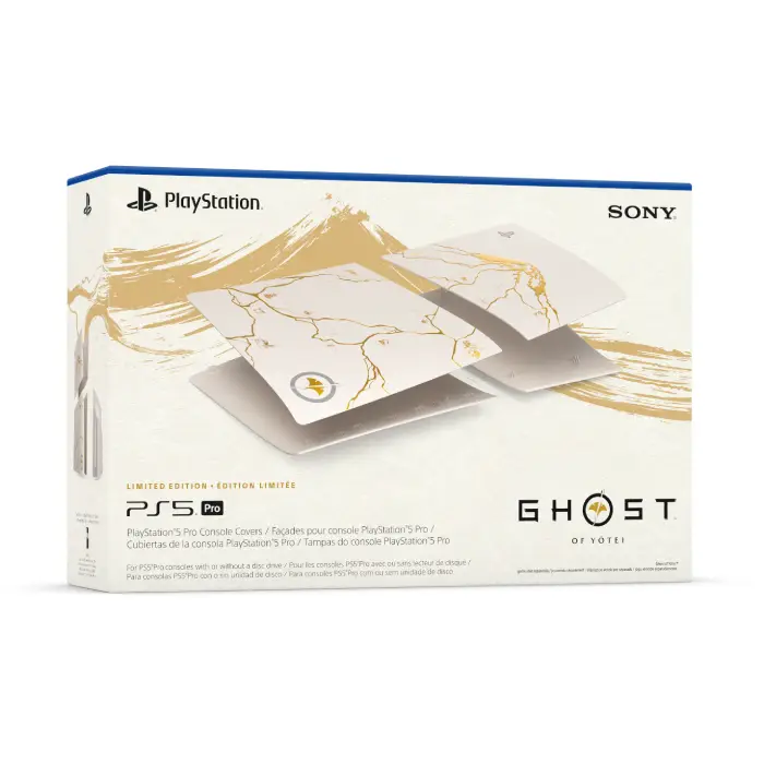 فیس پلیت Ghost of yotei برای PS5 pro نسخه محدود