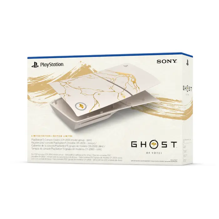 فیس پلیت Ghost of yotei برای PS5 slim نسخه محدود