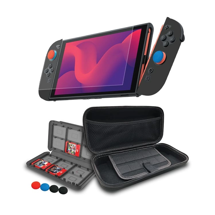 اجزای پک محافظتی ۶در ۱ GamerTek برای نینتندو سوییچ ۲