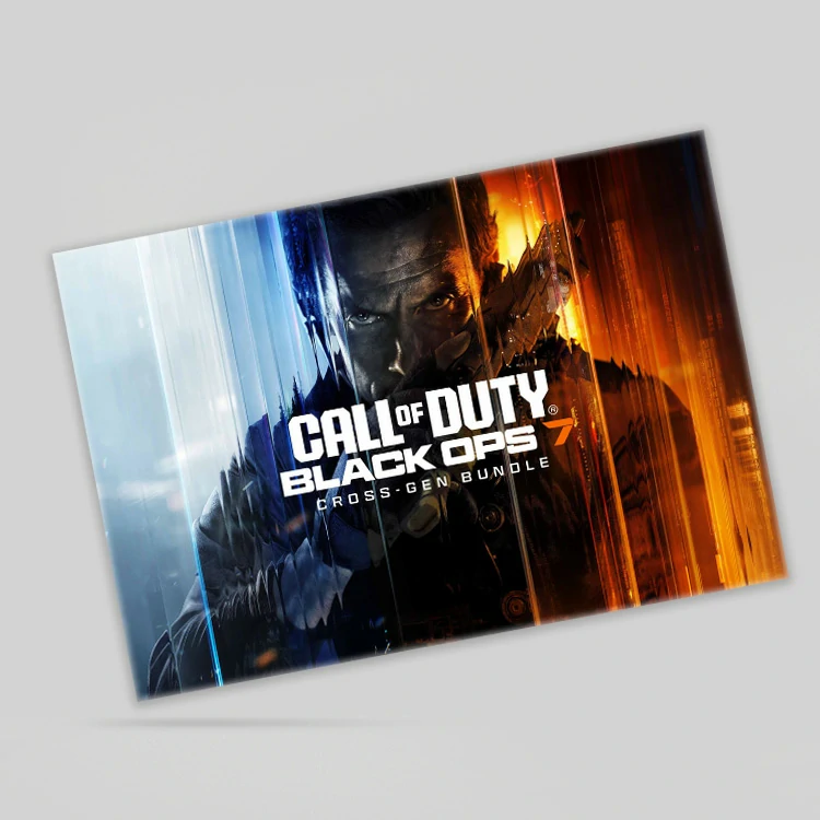 تابلو شاسی طرح بازی call of duty black ops7