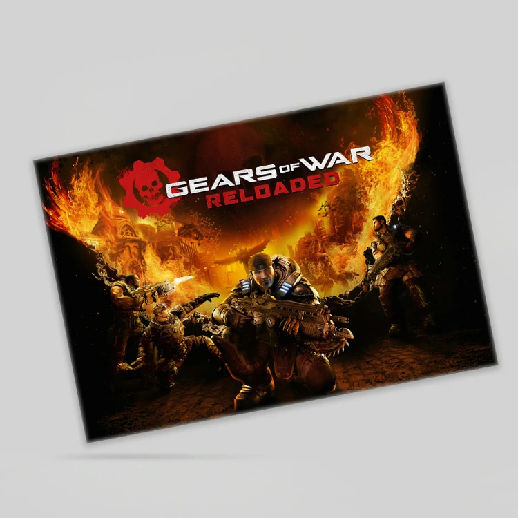تابلو شاسی طرح بازی gears of war reloaded