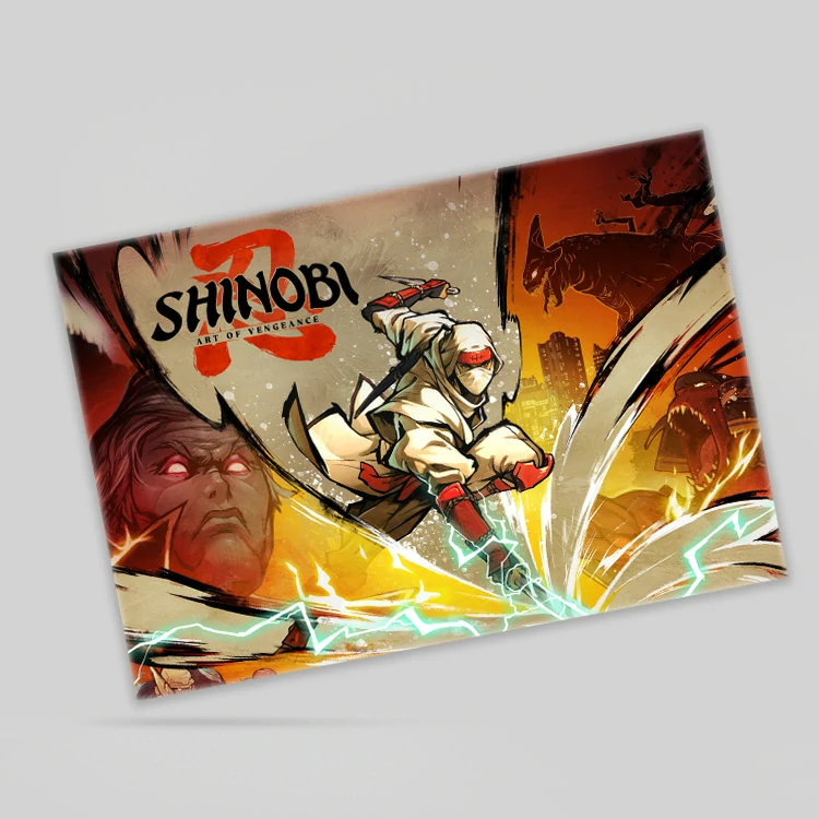 تابلو شاسی طرح بازی shinobi