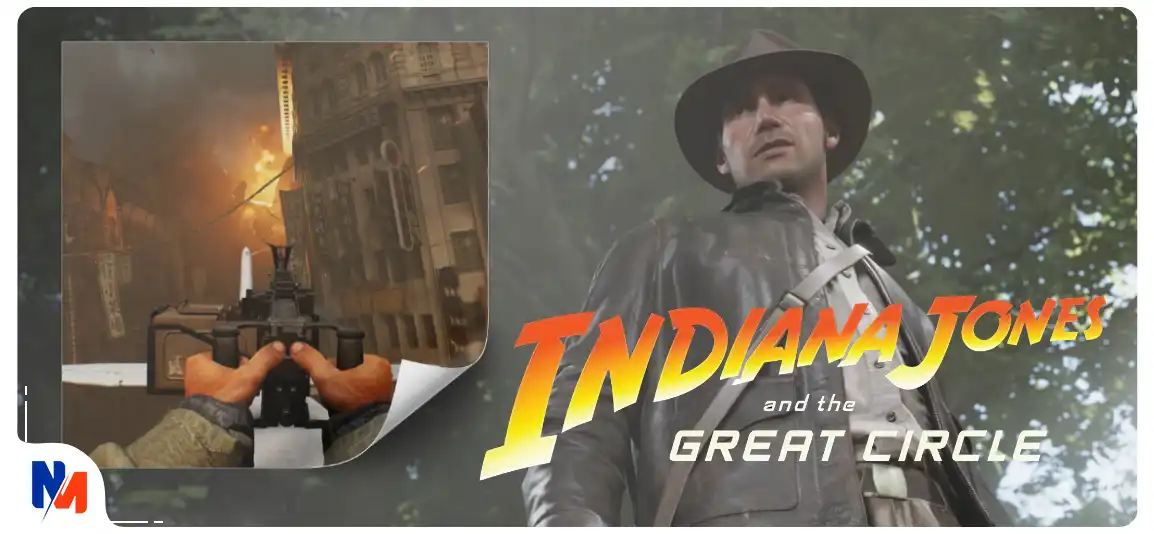 زاویه فیلمبرداری در ایندیانا جونز