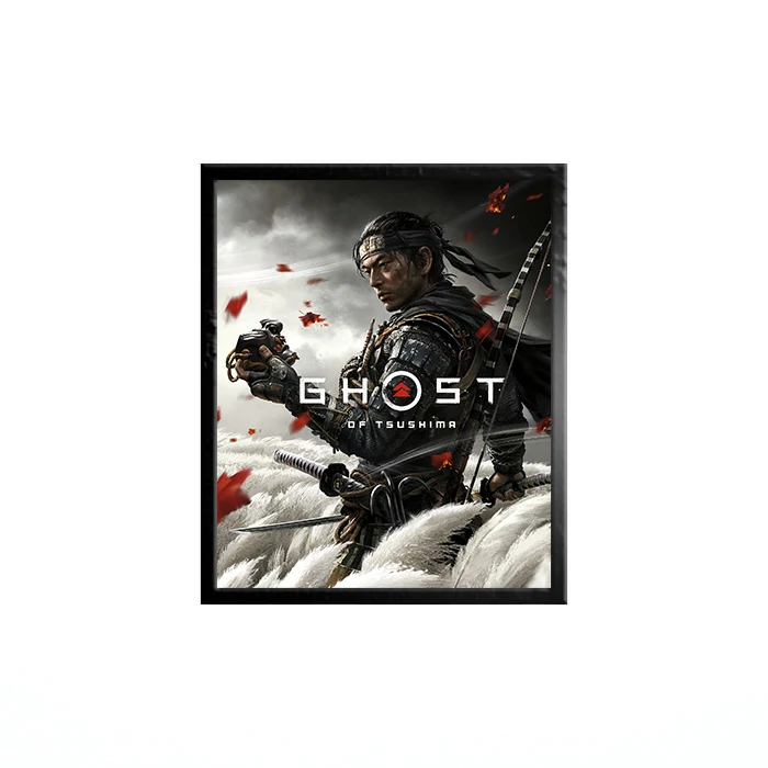 قاب عکس گیمینگ طرح Ghost of Tsushima