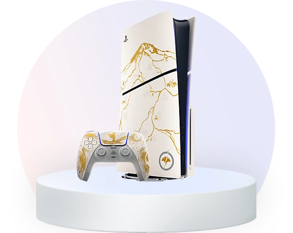 کنسول پلی استیشن 5 اسلیم استاندارد 2016 اروپا باندل Ghost of yotei